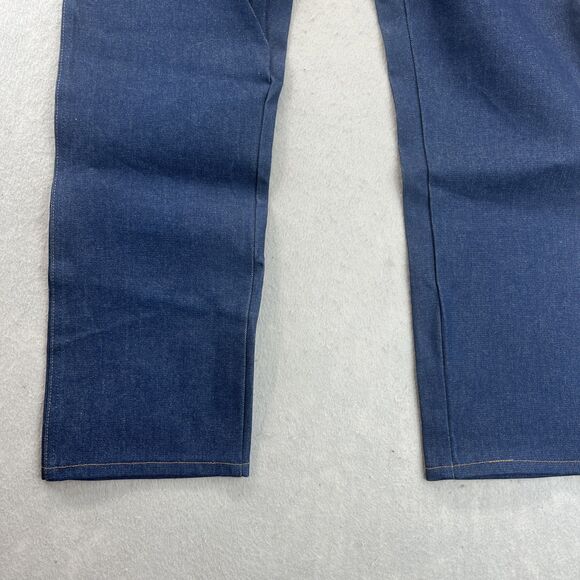 Wrangler Jeans Mens 38x32 Dark 13MWZ Cowboy Cut Original Fit ProRodeo Vintage - Picture 4 of 14